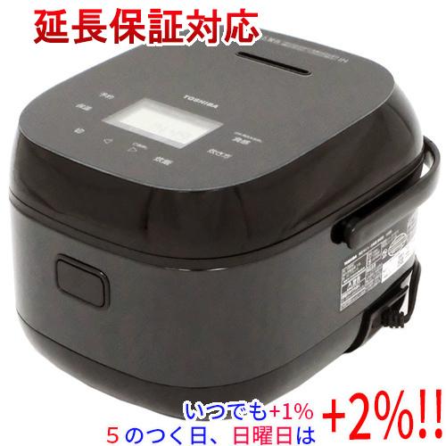 TOSHIBA IHジャー炊飯器 5.5合炊き RC-10BHW(K) ブラック