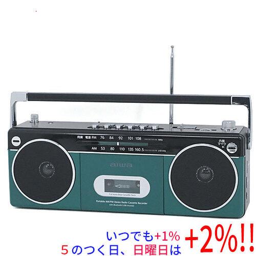 AIWA 横長ダブルスピーカーラジカセ aiwa audio -G RCP2 GAA4-RCP000...