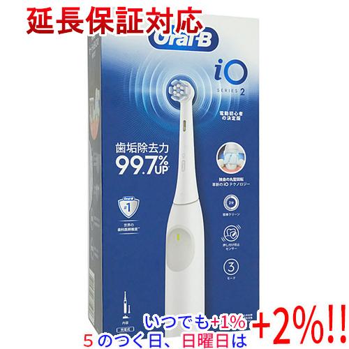 Braun 電動歯ブラシ オーラルB iO2 iOS22i90WT ホワイト【いつでも+1％！5のつ...