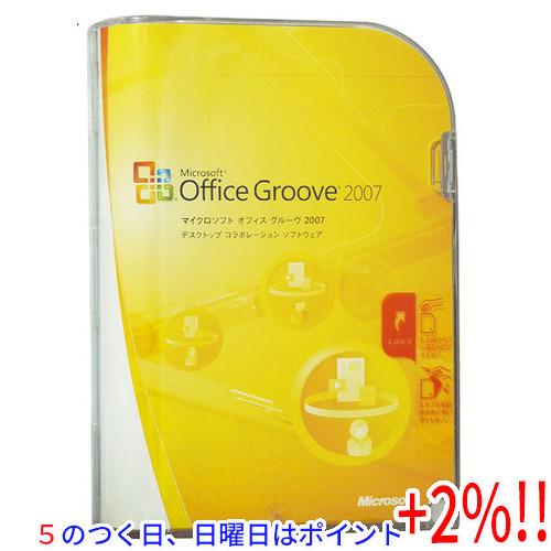 【５のつく日！ゾロ目の日！日曜日はポイント+3％！】Office Groove 2007 製品版