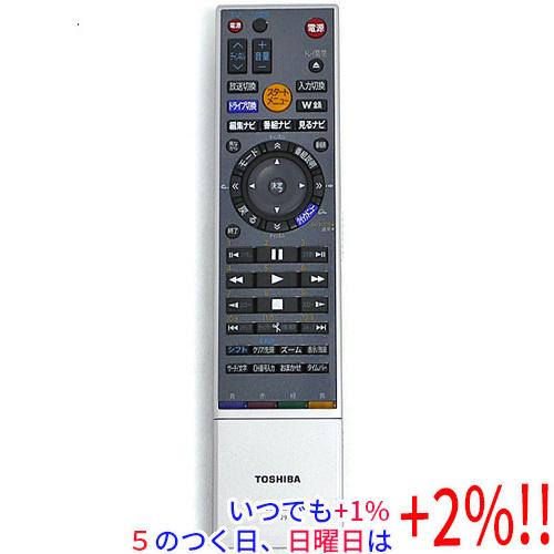 【中古】TOSHIBA製 HDD＆DVDレコーダー用リモコン SE-R0291
