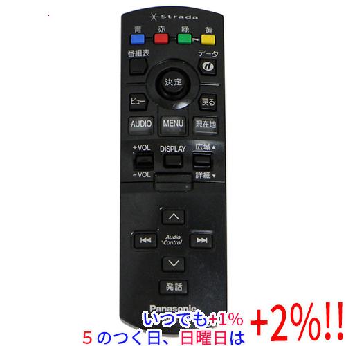 【中古】Panasonic カーナビ用リモコン YEFX9996531