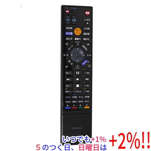 【中古】TOSHIBA製 HDD＆DVDレコーダー用リモコン SE-R0383