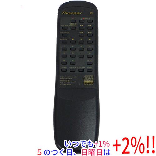 【中古】PIONEER パイオニア CDレコーダー用リモコン CU-PD099【いつでも+1％！5の...