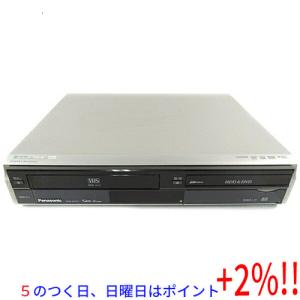 【５のつく日！ゾロ目の日！日曜日はポイント+3％！】【中古】Panasonic HDD内蔵VHS一体型DVDレコーダー DMR-XP21V-S｜excellar