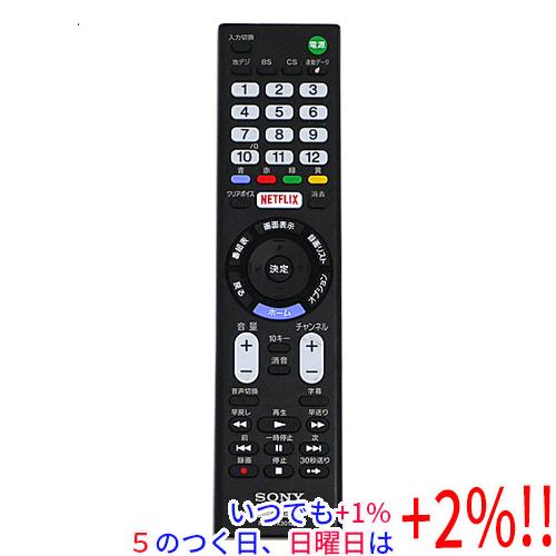 【中古】SONY テレビ用リモコン RMT-TX301J 149327811