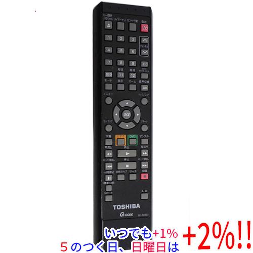 【中古】TOSHIBA製 VTR一体型DVDプレーヤー用リモコン SE-R0303