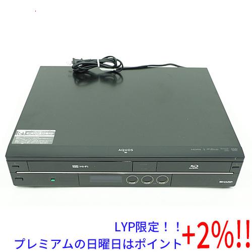 【中古】SHARP AQUOS ブルーレイディスクレコーダー 250GB BD-HDV22 リモコン...