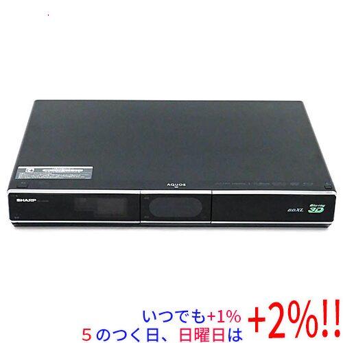 【中古】SHARP AQUOS ブルーレイディスクレコーダー BD-HDW63 リモコンなし