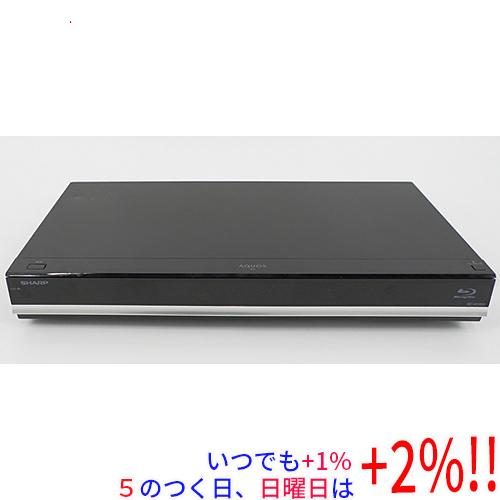 【中古】SHARP AQUOS ブルーレイディスクレコーダー BD-W1800 リモコンなし