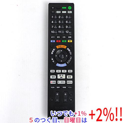 【中古】SONY ブルーレイディスクレコーダー用リモコン RMT-B012J 文字消え