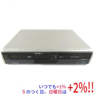 【５のつく日！ゾロ目の日！日曜日はポイント+3％！】【中古】Panasonic HDD内蔵VHS一体型DVDレコーダー DMR-XP21V-S リモコンなし｜excellar