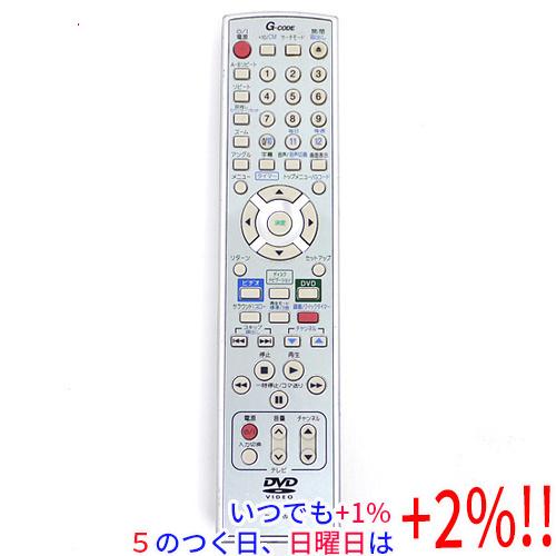【中古】HITACHI VHSビデオ一体型DVDプレーヤー用リモコン DVL-RM8