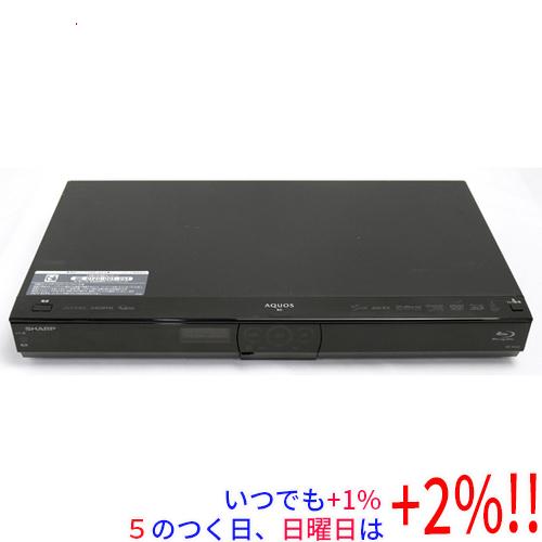 【中古】SHARP AQUOS ブルーレイディスクレコーダー BD-W520 リモコンなし