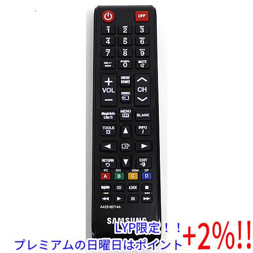 【５のつく日！ゾロ目の日！日曜日はポイント+3％！】【中古】SAMSUNG テレビ用リモコン AA5...