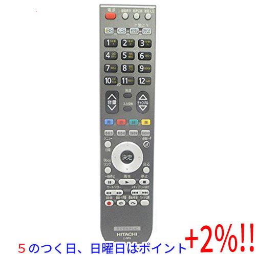 【５のつく日！ゾロ目の日！日曜日はポイント+3％！】【中古】HITACHI テレビ用リモコン C-R...