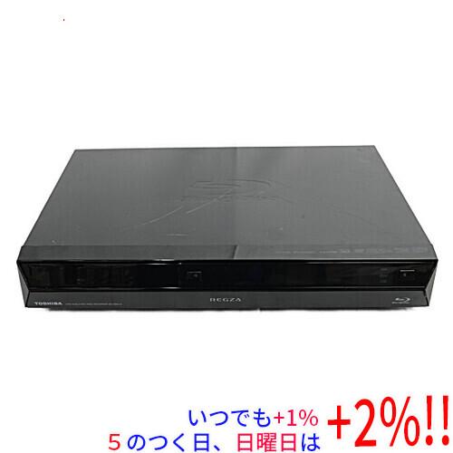 【中古】東芝 REGZA ブルーレイディスクレコーダー RD-BR610 リモコンなし