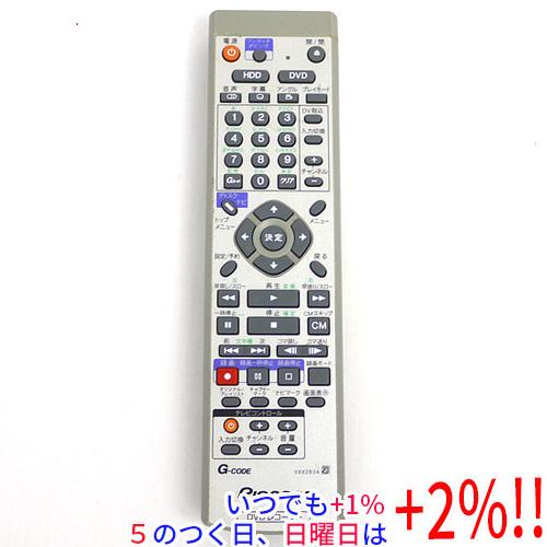 【中古】Pioneer パイオニア DVDレコーダーリモコン VXX2834