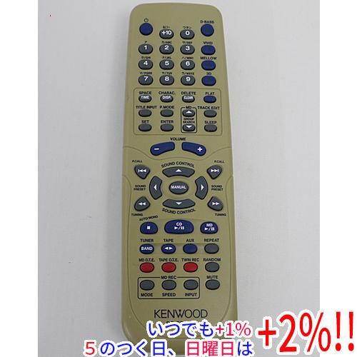 【中古】KENWOOD オーディオ用リモコン RC-F0302