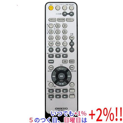 【中古】ONKYO オーディオリモコン RC-827S