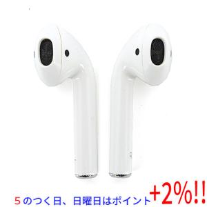 【５のつく日！ゾロ目の日！日曜日はポイント+3％！】【中古】APPLE ワイヤレスイヤホン AirPods with Wireless Charging Case MRXJ2J/A 元箱あり｜excellar