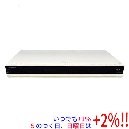 【中古】SHARP AQUOS ブルーレイディスクレコーダー BD-W570SW リモコンなし