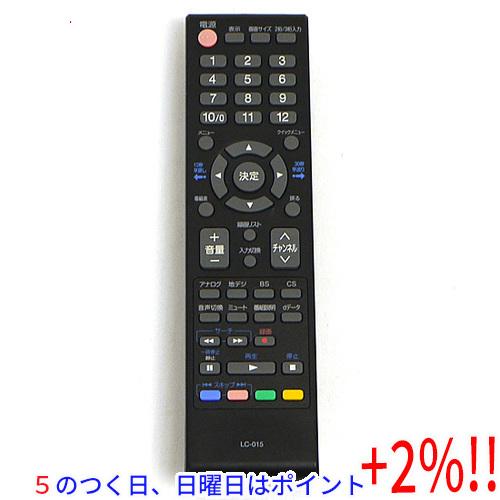 【５のつく日はポイント+3％！】【中古】ORION テレビ用リモコン LC-015