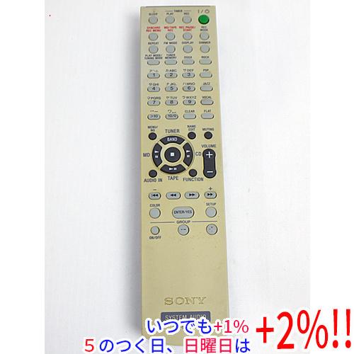 【中古】SONY オーディオリモコン RM-SM3