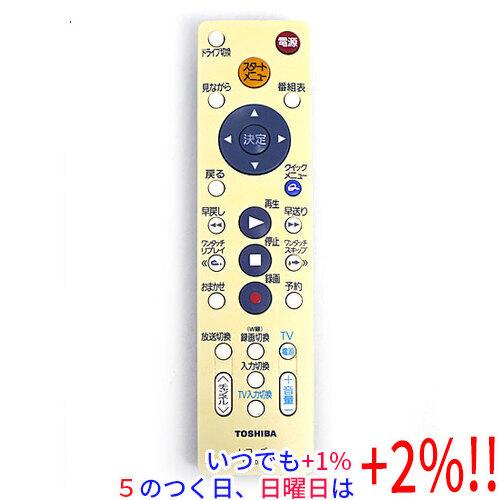 【中古】TOSHIBA HDD＆DVDレコーダー用シンプルリモコン SE-R0392(7910518...