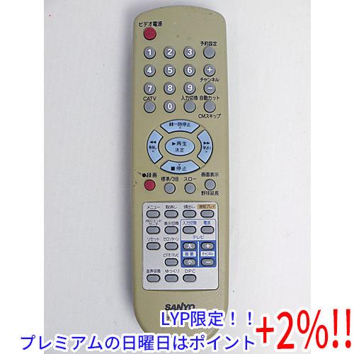 【５のつく日！ゾロ目の日！日曜日はポイント+3％！】【中古】三洋電機 ビデオリモコン VRC-4H1