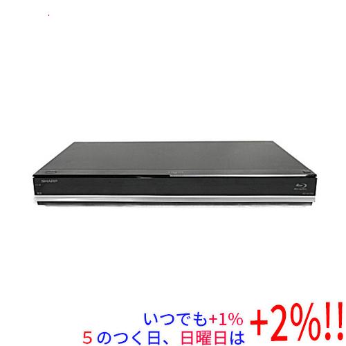 【中古】SHARP AQUOS ブルーレイディスクレコーダー BD-W1700 リモコンなし
