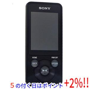 【5のつく日とゾロ目の日は+2%！】【中古】SONYウォークマン Sシリーズ NW-S14 ブラック/8GB｜excellar