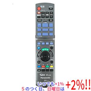 中古】Panasonic BD/DVDレコーダー用リモコン N2QAYB000472 本体いたみ