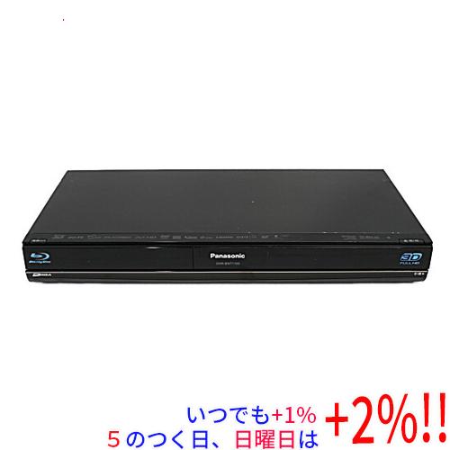 【中古】Panasonic ブルーレイディスクレコーダー DMR-BWT1100K リモコンなし