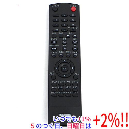 【中古】TOSHIBA製 DVDプレーヤー用リモコン SE-R0320