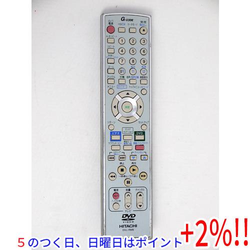 【５のつく日はポイント+3％！】【中古】HITACHI VHSビデオ一体型DVDプレーヤー用リモコン...