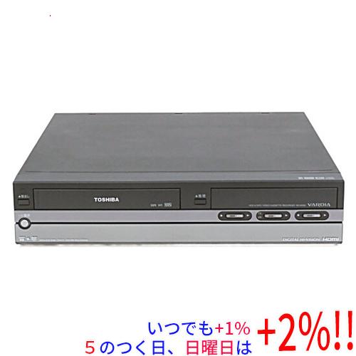 【中古】TOSHIBA製 VTR一体型HDD＆DVDレコーダー RD-W300 リモコン付き