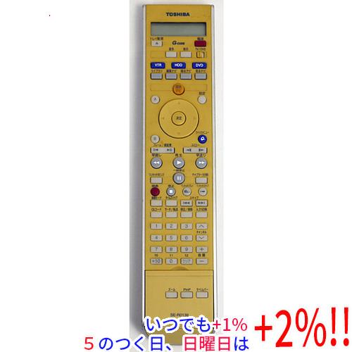 【中古】TOSHIBA製 VTR＆HDD＆DVDレコーダー用リモコン SE-R0139(791009...