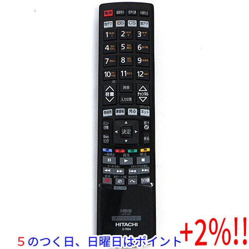 【５のつく日はポイント+3％！】【中古】HITACHI テレビリモコン C-RS4 電池カバーなし