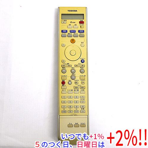 【中古】TOSHIBA製 HDD＆DVDレコーダー用リモコン SE-R0136(79100827)