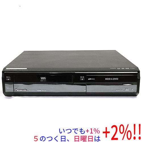 【中古】Panasonic HDD搭載VHS一体型ハイビジョンDVDレコーダー DIGA DMR-X...