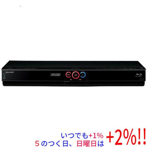 【中古】SHARP AQUOS ブルーレイディスクレコーダー BD-W1200 リモコンいたみ