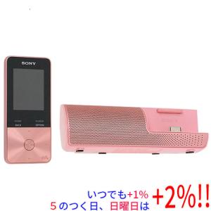 【中古】SONYウォークマン Sシリーズ スピーカー付属 NW-S313K ライトピンク/4GB｜excellar