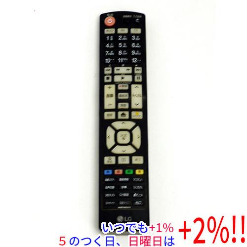 【中古】LGエレクトロニクス テレビリモコン AKB74455414【いつでも+1％！5のつく日と日...