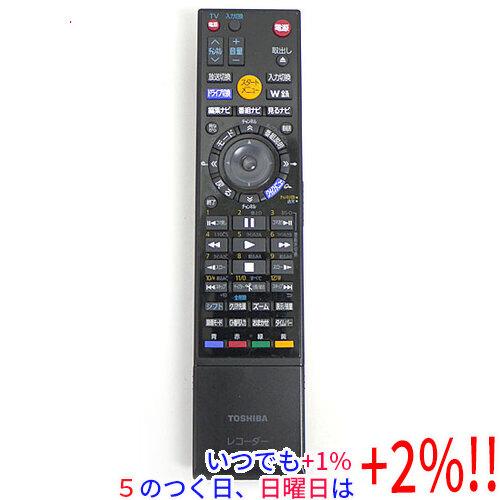 【中古】TOSHIBA製 DVDレコーダー用リモコン SE-R0422 本体いたみ
