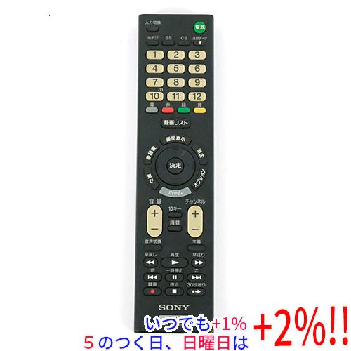 【中古】SONY テレビ用リモコン RMT-TX103J