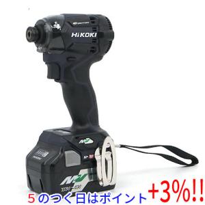 【５のつく日！ゾロ目の日！日曜日はポイント+3％！】HiKOKI インパクトドライバー WH36DC(2XP)(D) ディープオーシャンブルー 未使用｜excellar