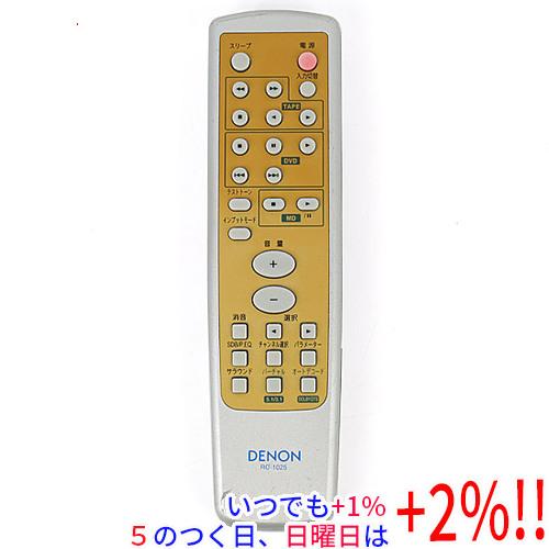 【中古】DENON オーディオリモコン RC-1025