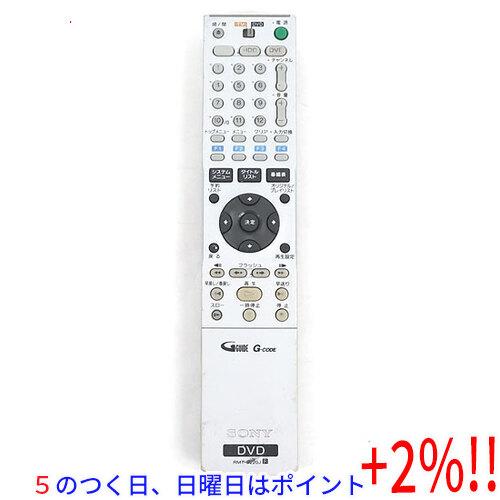 【５のつく日はポイント+3％！】【中古】SONY DVDレコーダー用リモコン RMT-D220J 電...