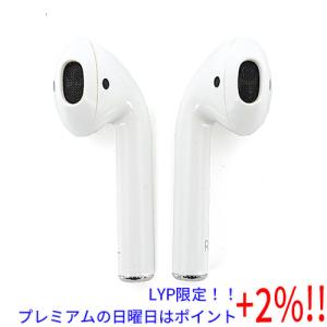 【５のつく日！ゾロ目の日！日曜日はポイント+3％！】【中古】APPLE ワイヤレスイヤホン AirPods with Charging Case MV7N2J/A｜excellar